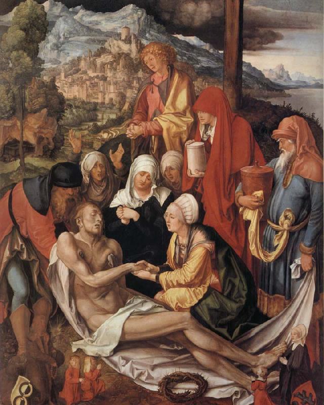Albrecht Durer Lamentation for Christ oil painting image